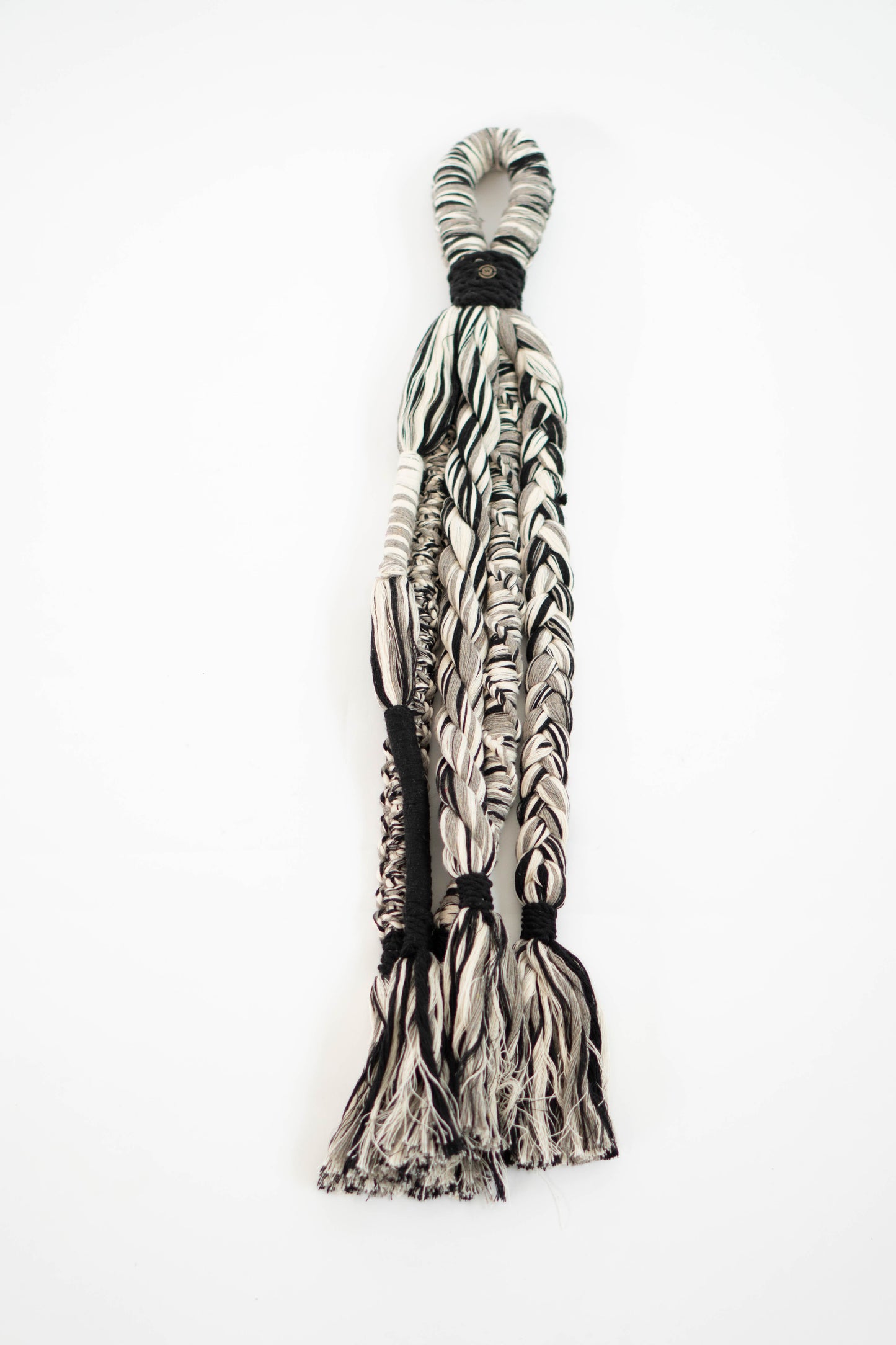 Arte de pared con trenzas