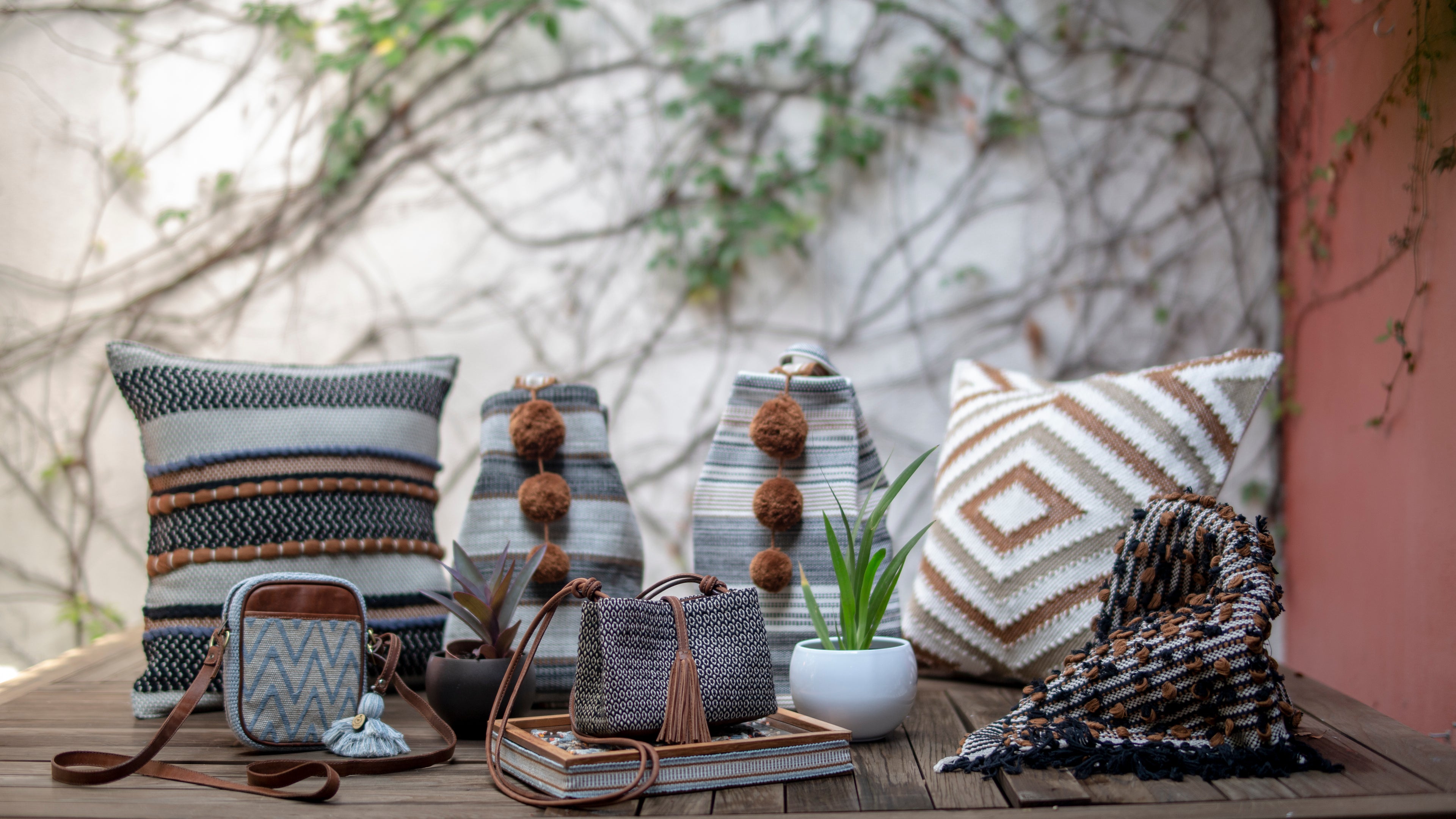 Handmade Products Made with Natural Colored Cotton Guatemala