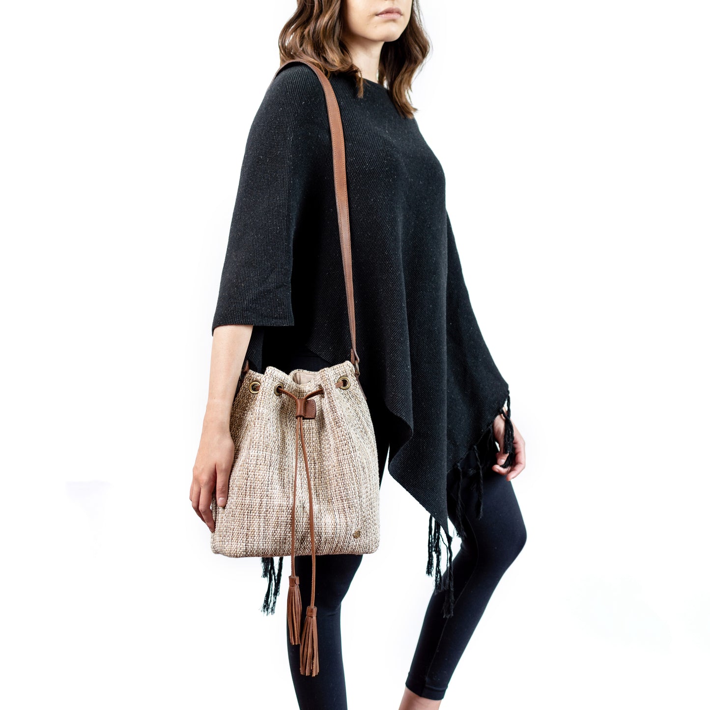 Ethical & Artisanal Crossbody Bag - Eva