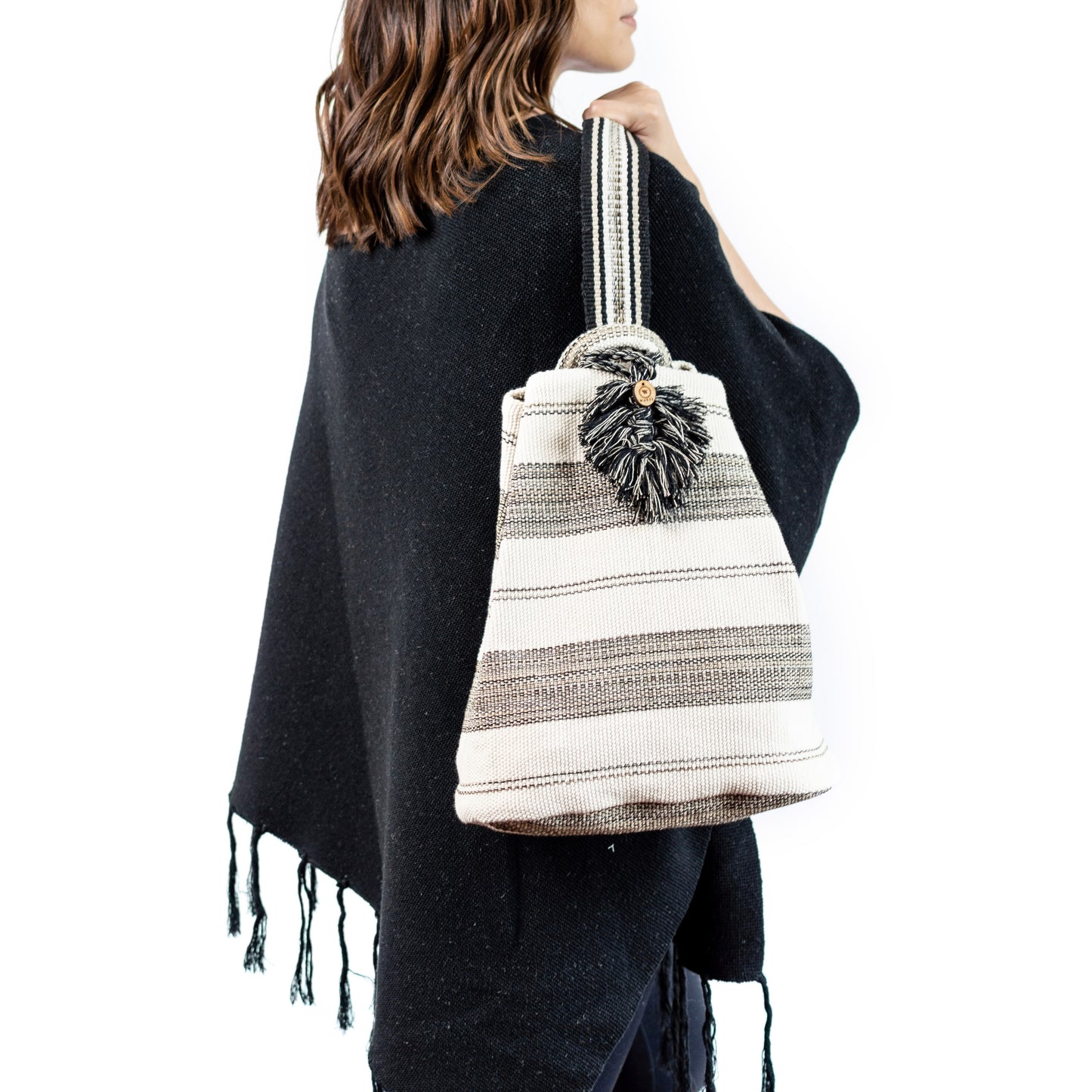 Ethical & Artisanal Bucket Bag - Olivia