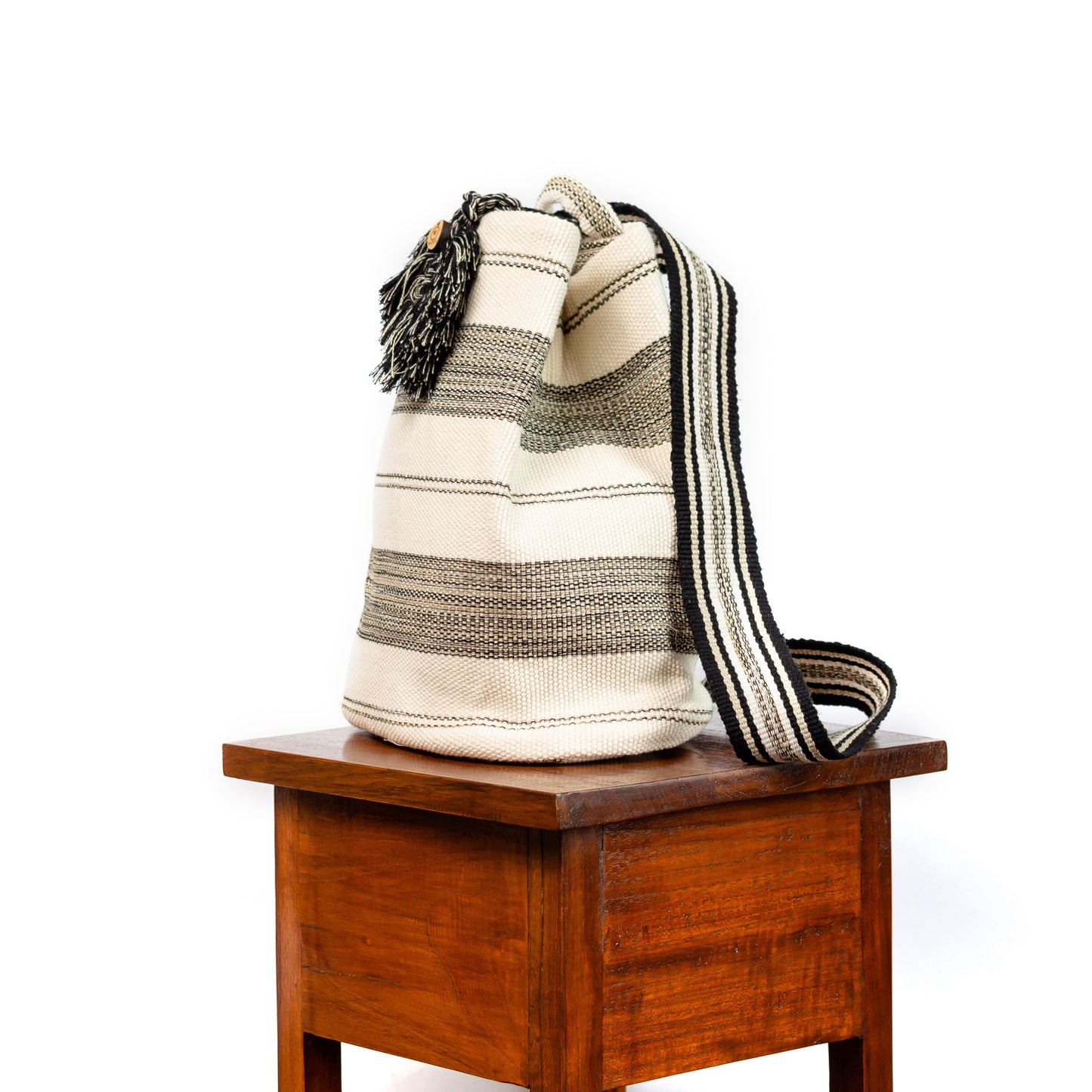 Ethical & Artisanal Bucket Bag - Olivia