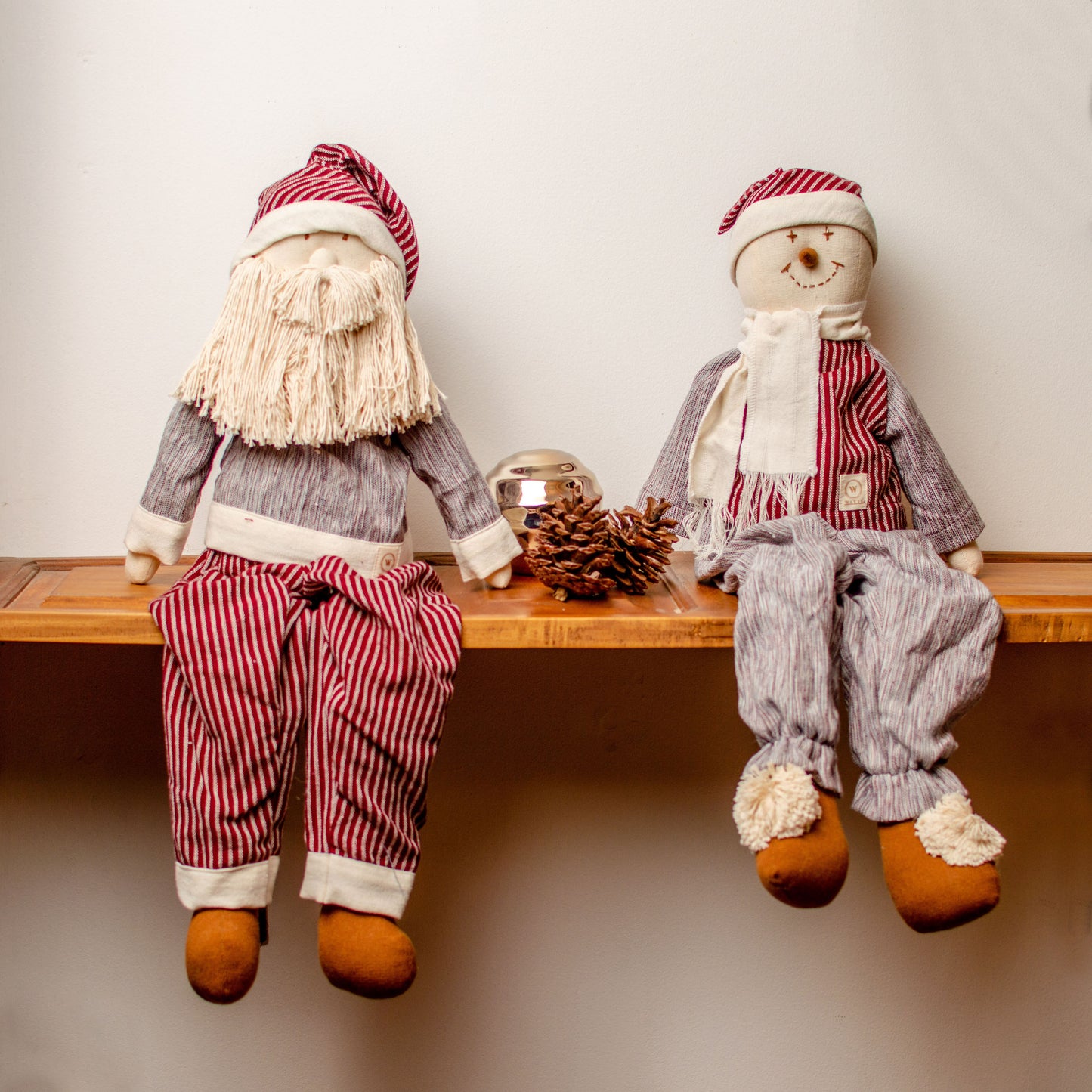 Festive Santa Holiday Decoration