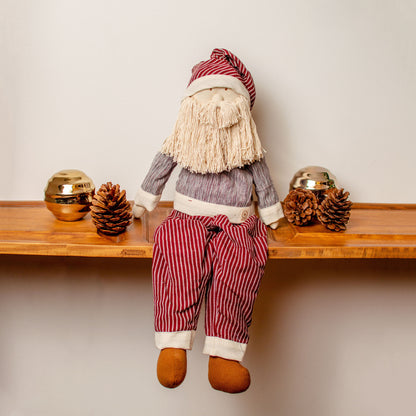 Festive Santa Holiday Decoration