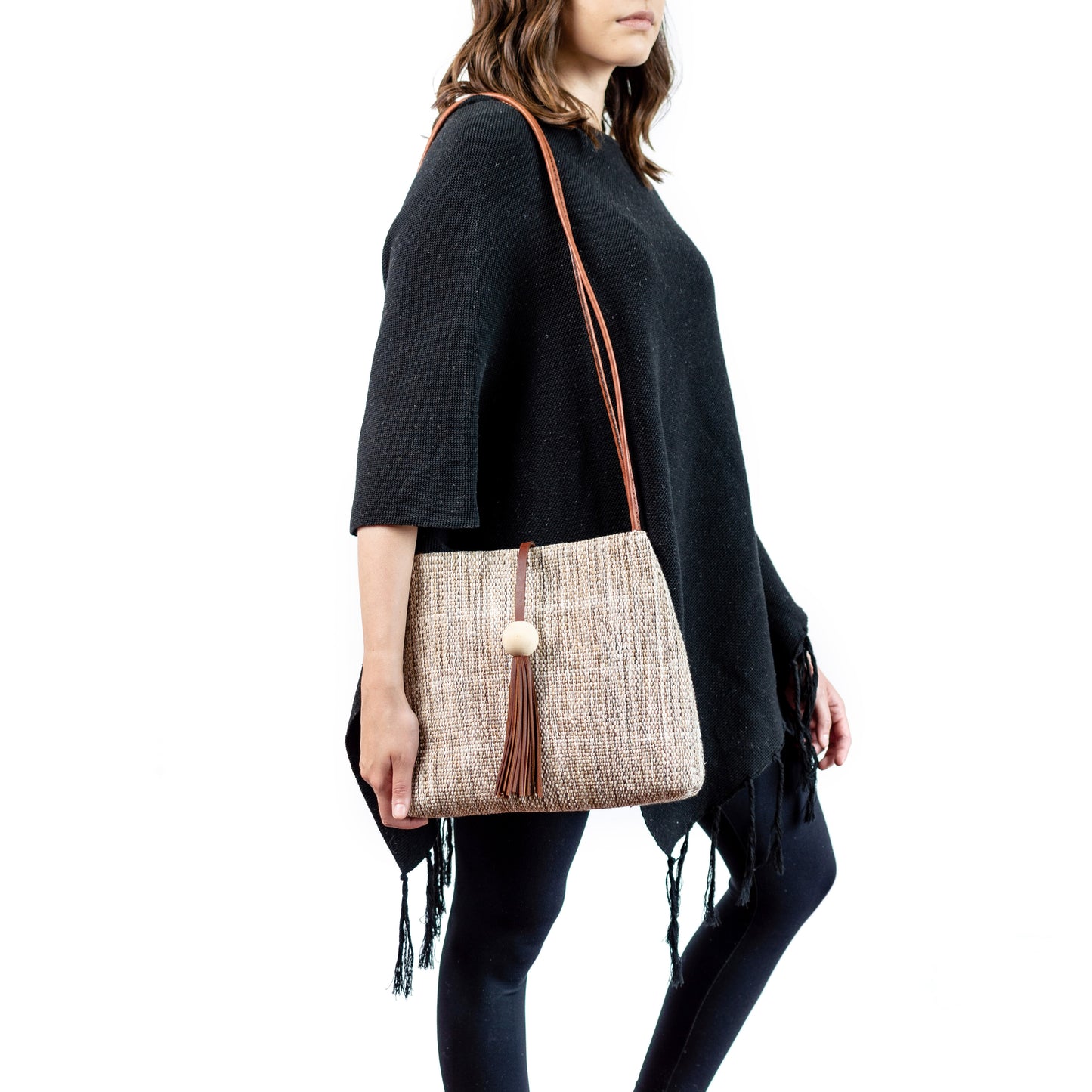 Ethical & Artisanal Crossbody Bag - Celina