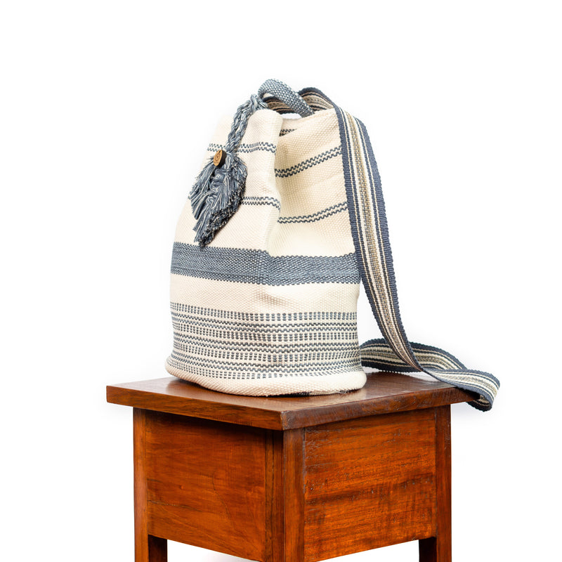Ethical & Artisanal Bucket Bag - Olivia
