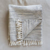 Navy Brush Strokes - Throw